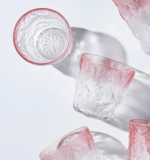 ⁦كوباية زجاج كريستال جليدي مموج 230 مللي⁩ - الصورة ⁦10⁩