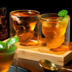 مج جمجمة دبل 75 ملي زجاج شفاف للشاي والقهوة والنسكافية والعصائر - الصورة 2