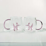 ⁦مج زجاج ثري دي  400 ملي مناسب لشرب العصائر والاتية⁩ - الصورة ⁦3⁩