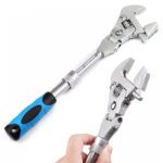 ⁦مفتاح ربط دوار 5 *1 قابل للطي و للتعديل والسحب متعدد الوظائف⁩ - الصورة ⁦5⁩