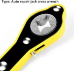 ⁦مفتاح ربط كوريك لاطارات السيارات شكل صليبي⁩ - الصورة ⁦2⁩