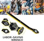 ⁦مفتاح ربط كوريك لاطارات السيارات شكل صليبي⁩ - الصورة ⁦7⁩