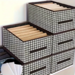 ⁦منظم متعدد الاستخدامات للملابس والالعاب بتصميم زجزاج⁩ - الصورة ⁦4⁩