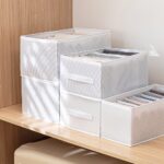 ⁦منظم ملابس 9 خانات لحمل الملابس الداخلية والتيشرتات والقمصان⁩ - الصورة ⁦2⁩