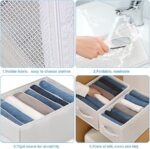 ⁦منظم ملابس 9 خانات لحمل الملابس الداخلية والتيشرتات والقمصان⁩ - الصورة ⁦7⁩