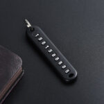 ميدالية جلد مضفر مخصصة لكتابة رقم الموبايل لمفاتيح المنزل والسيارة وشنط السفر بألوان مختلفة - الصورة 5