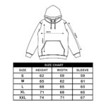 ⁦Bear Graffiti هودي اوفر سايز قطن باللون الأسود للنساء⁩ - الصورة ⁦2⁩