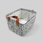 باسكت غسيل ووتر بروف قابل للطي بيد لسهولة الحمل