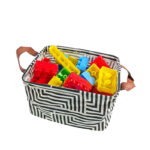 ⁦باسكت غسيل ووتر بروف قابل للطي بيد لسهولة الحمل⁩ - الصورة ⁦8⁩