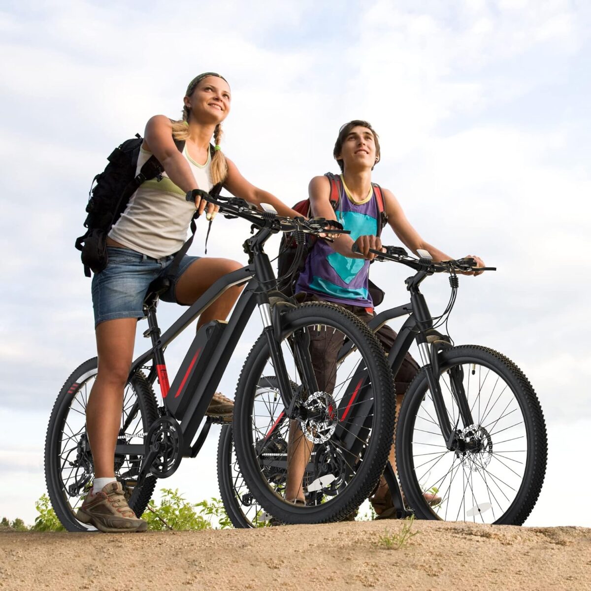 ⁦دراجة كهربائية جبلية بمحرك قوي وسرعة فائقة لمحبي المغامرات – بقوة 350 واط⁩ - الصورة ⁦2⁩