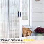 ⁦رول لاصق بتصميم مضلع لتزيين الزجاج والشبابيك 45 *200 سم⁩ - الصورة ⁦5⁩