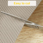 ⁦رول وتربوف مانع للانزلاق مقاس 45 × 150  سم للأرفف والأدراج قابل للقص⁩ - الصورة ⁦6⁩