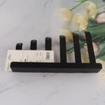 ⁦شماعة باب معدنية شكل بيانو 6 هوك لتعليق الملابس والفوط⁩ - الصورة ⁦4⁩