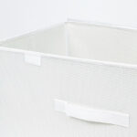 ⁦صندوق تخزين قابل للطي بغطاء مزدوج لتنظيم الملابس والبناطيل بيد لسهولة الحمل⁩ - الصورة ⁦4⁩