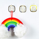 ⁦طقم هوك بلاستيك مزين بنجوم جولد للملابس والاكسسوارات9  قطع⁩ - الصورة ⁦3⁩