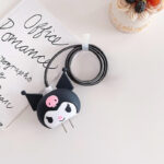 ⁦كفر حماية لشاحن وكابل وسلك الآيفون بتصميم كرتون كرومي _ قطعتين⁩ - الصورة ⁦6⁩