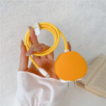 ⁦كفر حماية لشاحن وكابل وسلك الآيفون بتصميم لوفي _ قطعتين⁩ - الصورة ⁦2⁩