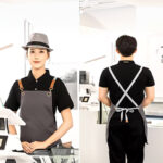 ⁦مريلة مطبخ وتربروف ب 4 جيب للحفاظ علي الملابس اثناء طهي الطعام⁩ - الصورة ⁦3⁩