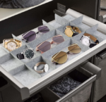 منظم شرابات وملابس داخلية 12 خانة قابل للفك والتركيب