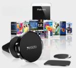 ⁦حامل موبايل مغناطيسي دوار للسيارة يثبت في فتحات التكييف⁩ - الصورة ⁦4⁩