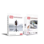 ⁦رينج لايت بلوتوث باضاءات متعددة وطول قابل للتعديل حتي 94.5 سم للتصوير والبث المباشر  - للموبايل والكاميرا⁩ - الصورة ⁦7⁩