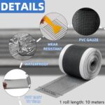 ⁦شريط شبكي لاصق قابل للقص لمنع انسداد البلاعات والبانيو - مقاس 2.5 متر⁩ - الصورة ⁦2⁩