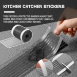 ⁦شريط شبكي لاصق قابل للقص لمنع انسداد البلاعات والبانيو - مقاس 2.5 متر⁩ - الصورة ⁦9⁩