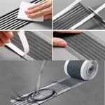 شريط شبكي لمنع انسداد البلاعات والبانيو والاحواض ذاتي اللصق وقابل للقص حسب الحاجه