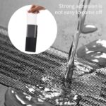 ⁦شريط شبكي لمنع انسداد البلاعات والبانيو والاحواض ذاتي اللصق وقابل للقص حسب الحاجه⁩ - الصورة ⁦7⁩