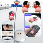 ⁦صدادة باب سيارة لمنع الخدوش والصدمات بشكل كرتوني ثري دي - قطعتين⁩ - الصورة ⁦3⁩