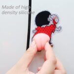 ⁦صدادة باب سيارة لمنع الخدوش والصدمات بشكل كرتوني ثري دي - قطعتين⁩ - الصورة ⁦6⁩