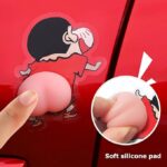 ⁦صدادة باب سيارة لمنع الخدوش والصدمات بشكل كرتوني ثري دي - قطعتين⁩ - الصورة ⁦7⁩