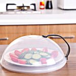 ⁦غطاء طعام الميكرويف بيد لتوزيع الحرارة بالتساوي والحفاظ على الميكرويف من الأتساخ⁩ - الصورة ⁦3⁩