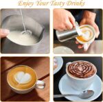 ⁦مضرب نسكافية يعمل بالشحن للحصول علي رغوة كريمية مثاليه مزود ب 2 رأس⁩ - الصورة ⁦9⁩