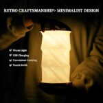 ⁦اباجورة تاتش  ب 3 الوان مختلفة قابلة للطي  تعمل بيو اس بي للشحن⁩ - الصورة ⁦3⁩