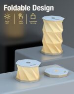 ⁦اباجورة تاتش  ب 3 الوان مختلفة قابلة للطي  تعمل بيو اس بي للشحن⁩ - الصورة ⁦7⁩