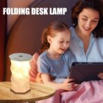 ⁦اباجورة تاتش  ب 3 الوان مختلفة قابلة للطي  تعمل بيو اس بي للشحن⁩ - الصورة ⁦8⁩