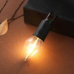 ⁦كشاف تخييم محمول شكل لمبة ب 3 مستويات اضاءة  - معلق قابل للشحن⁩ - الصورة ⁦5⁩