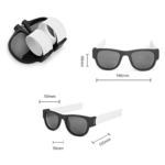 ⁦نظارة شمسية قابلة للطي على شكل سوار معصم لليد⁩ - الصورة ⁦5⁩