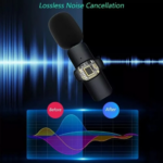 ⁦K9 ميكروفون  لاسلكي مانع للضوضاء لتصوير الفيديوهات والبث المباشر - تايب سي⁩ - الصورة ⁦7⁩