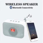 ⁦USB مكبر صوت ستيريو مع راديو - يعمل بالبلوتوث وشحن⁩ - الصورة ⁦3⁩