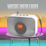 ⁦USB مكبر صوت ستيريو مع راديو - يعمل بالبلوتوث وشحن⁩ - الصورة ⁦4⁩