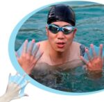 ⁦جوانتي سباحة من السيليكون علي شكل زعانف للتدريب علي السباحة⁩ - الصورة ⁦5⁩