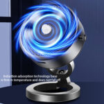 ⁦حامل موبايل مغناطيسي معدني بقوة شفط عالية للسيارات والاسطح الملساء - قابل للطي⁩ - الصورة ⁦7⁩