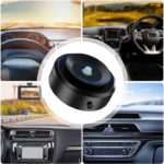 ⁦حامل موبايل مغناطيسي يعمل بقوة شفط قوية للتثبيت علي المرايات والاسطح الملساء⁩ - الصورة ⁦4⁩