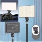 ⁦رأس ليد لتصوير احترافي ب 3 اضاءات مختلفة بقوة 20 واط - قابلة للشحن⁩ - الصورة ⁦5⁩