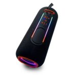 ⁦سبيكر مكبر للصوت وتربروف لاسلكي بقدرة 20 وات مع إضاءة ليد - بطارية 3000 ملي امبير⁩ - الصورة ⁦4⁩