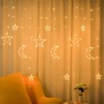 ⁦ستارة مضيئة هلال ونجمة حجم كبير 12 فرع⁩ - الصورة ⁦7⁩