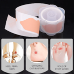 ⁦شريط لاصق طبي مطاطي شفاف  للجروح _ 50 قطعة⁩ - الصورة ⁦7⁩