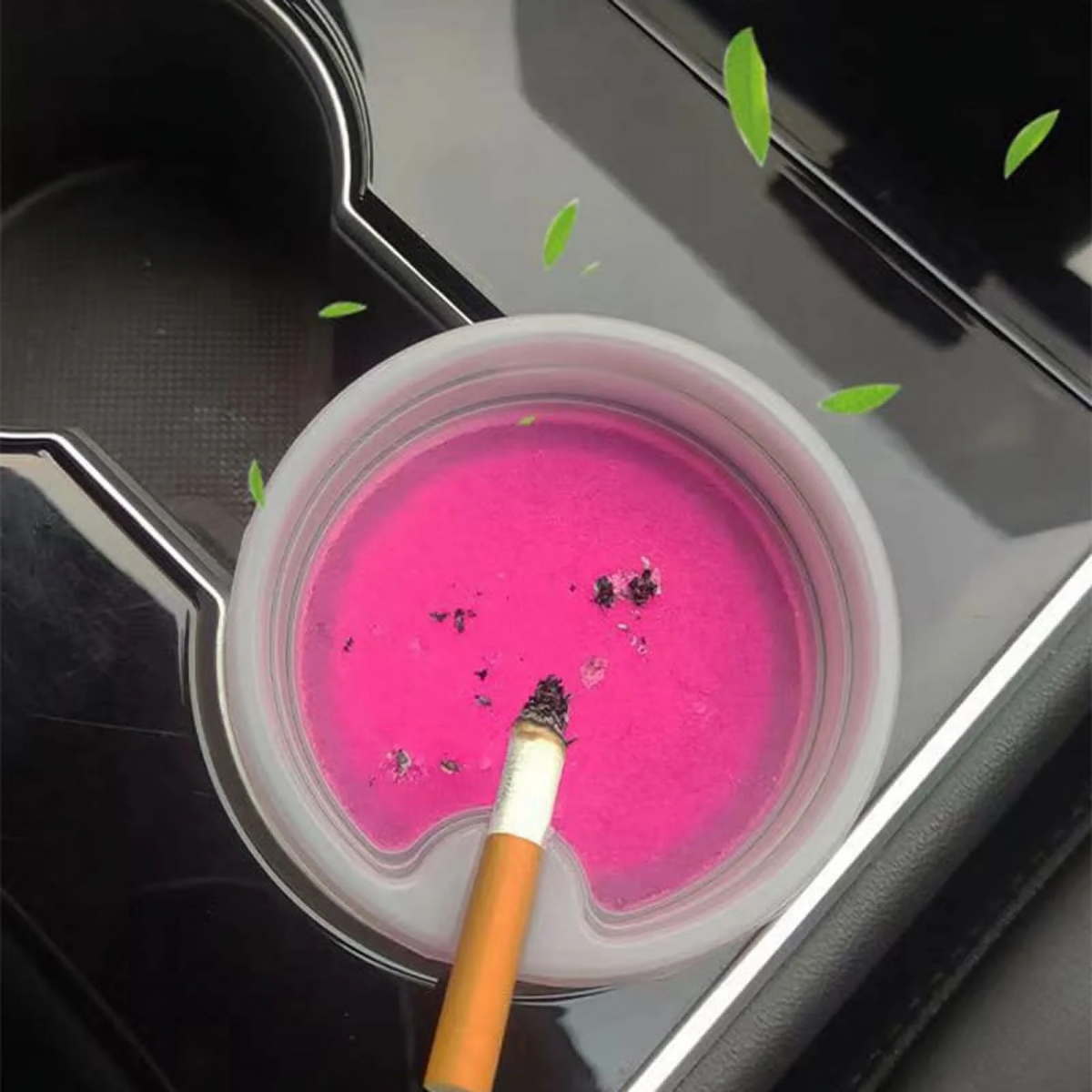 ⁦طفاية سجائر  للاستخدام مرة واحدة مع 6 عبوات + 6 جل لامتصاص الرماد وإزالة الروائح الكريهة⁩ - الصورة ⁦3⁩